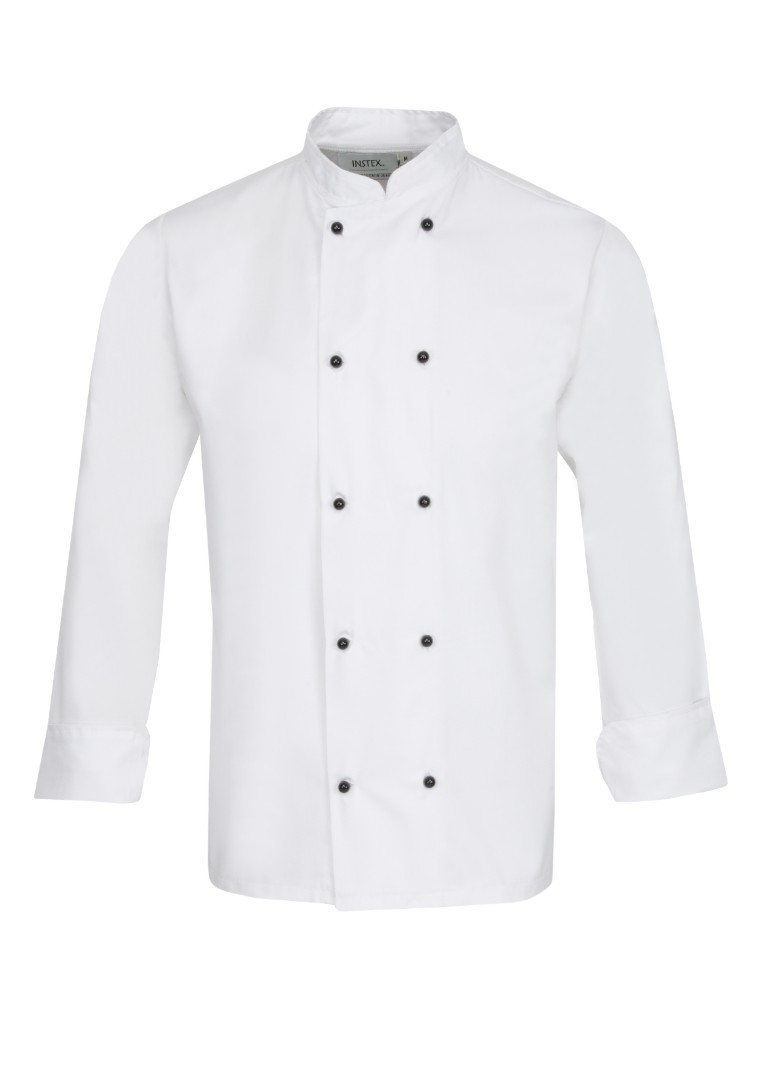Best selling long sleeved white jacket (INS02)